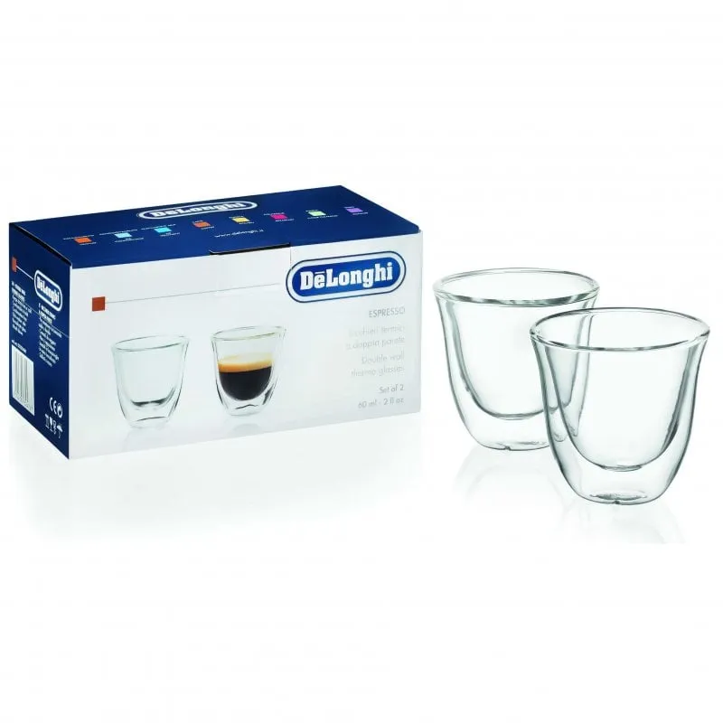 DeLonghi Set 2 Tazzine Espresso 60 ml