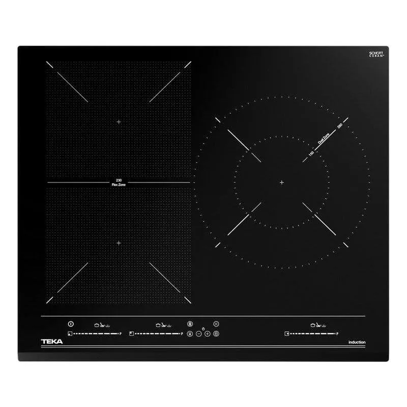 Piano a induzione Teka IZF 65320 MSP 60cm 4 zone Flex Multislider Nero