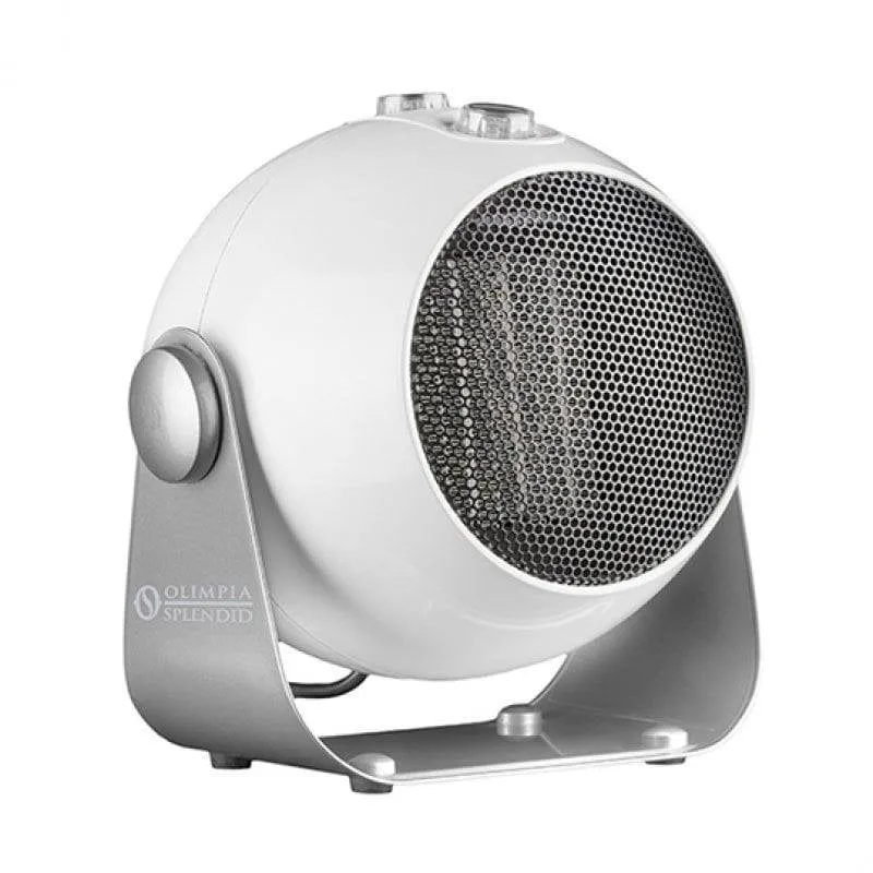 Riscaldatore termoventilatore ceramico Olimpia Splendid Caldodesign 1800W compatto inclinabile