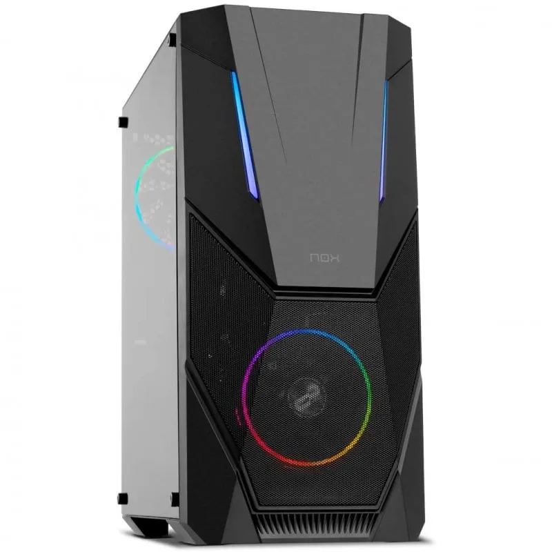 Nox Infinity Delta USB 3.0 con finestra nera