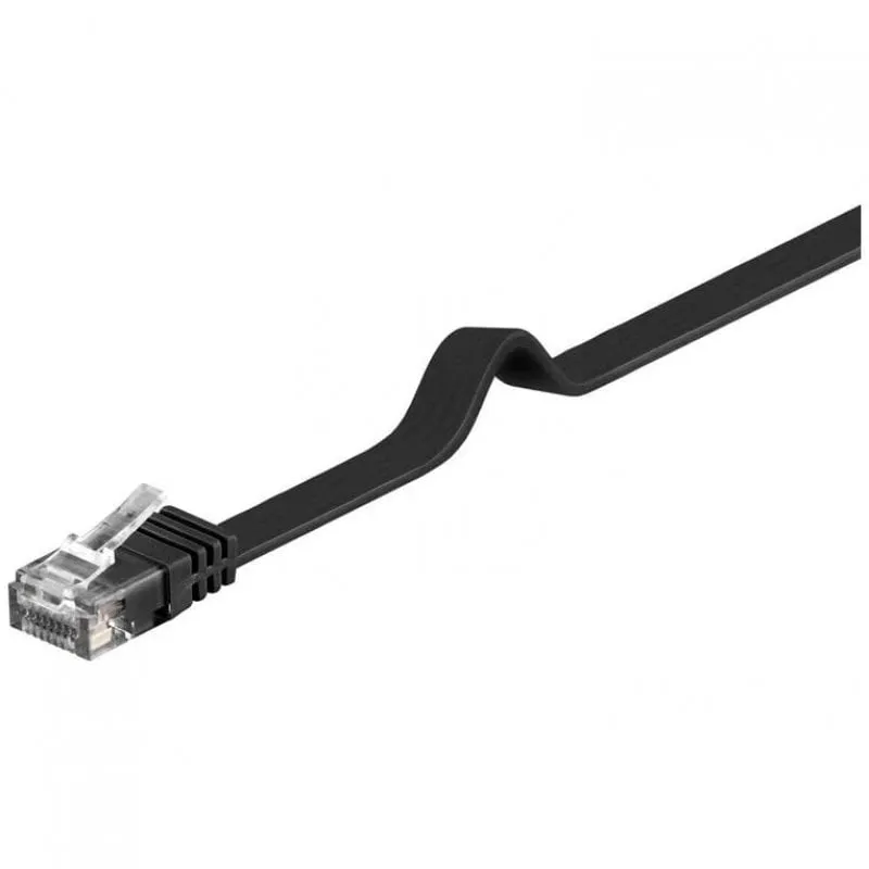 Cavo di rete Goobay RJ45 UTP Cat.6 50 cm Nero