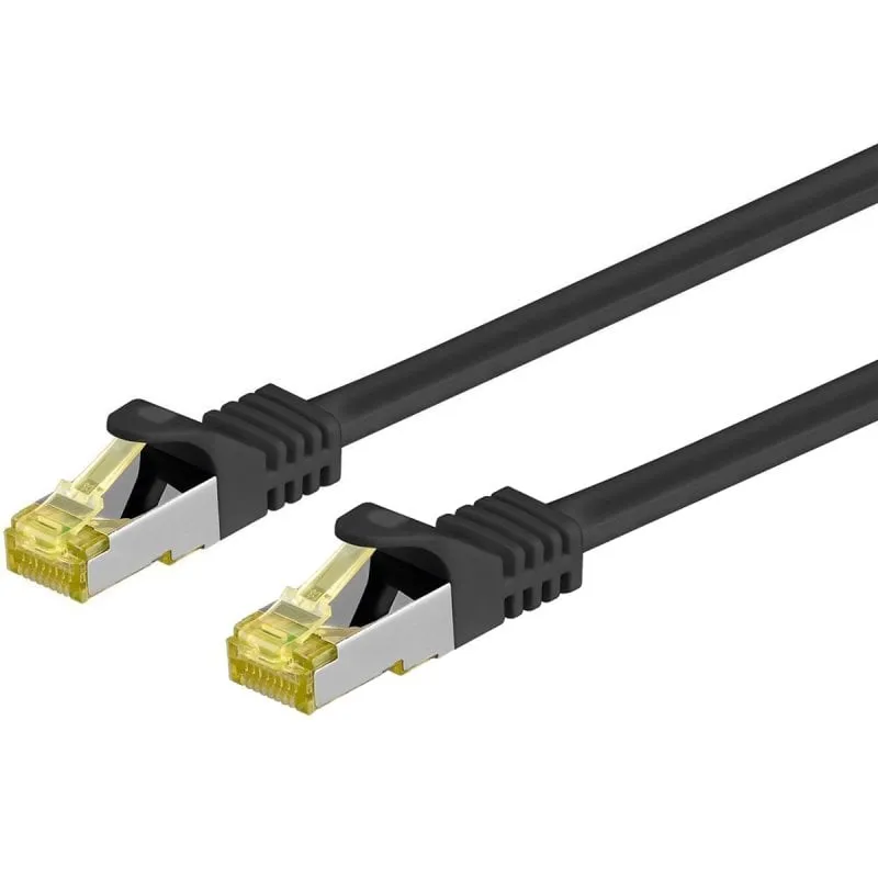 Cavo di rete Goobay RJ45 SFTP Cat.7 50 cm Nero
