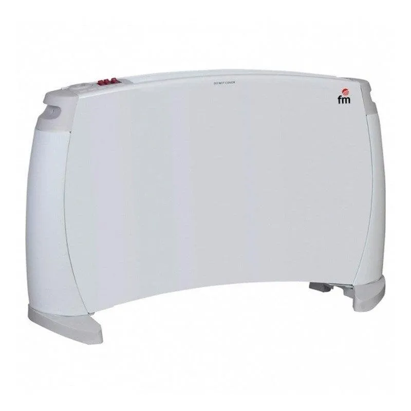 Convettore Elettrico FM Calefacción RC-1102 2000W Bianco per Interni