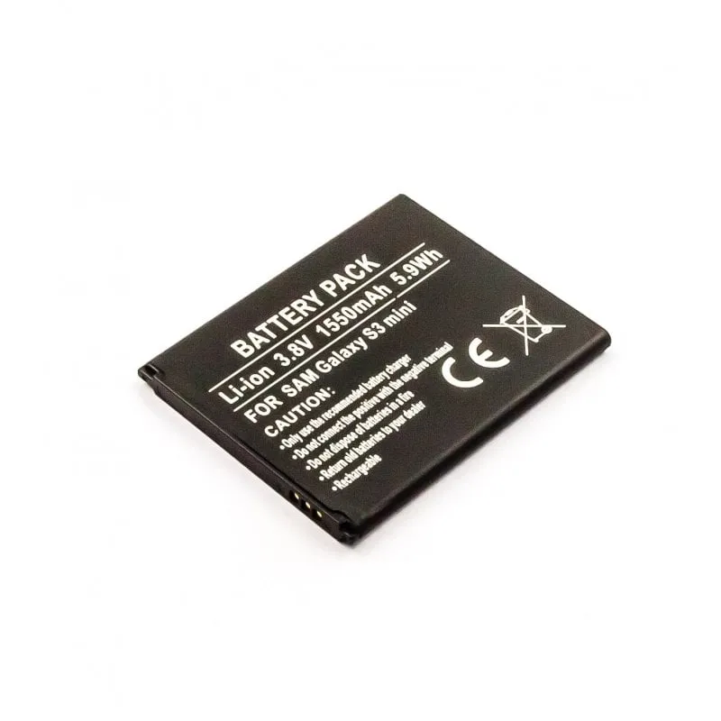 Batteria di ricambio 1550mAh per Samsung Galaxy S3 Mini EB-F1M7FLU