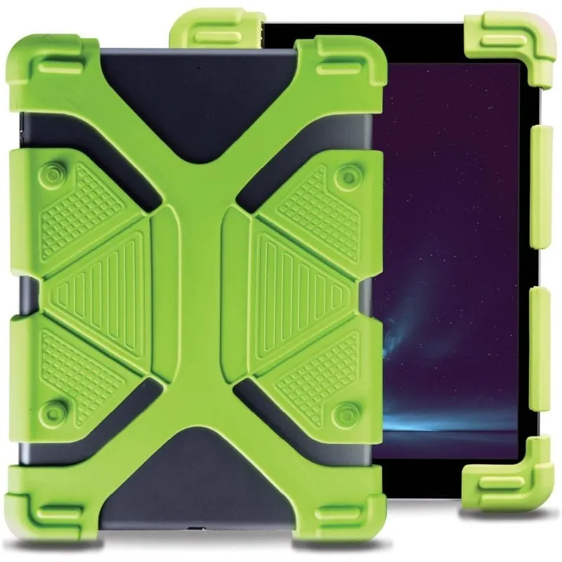 Custodia Celly Octopad verde per tablet 12".