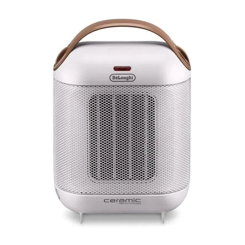 Riscaldatore ceramico DeLonghi HFX30C18.IW 1800W compatto portatile