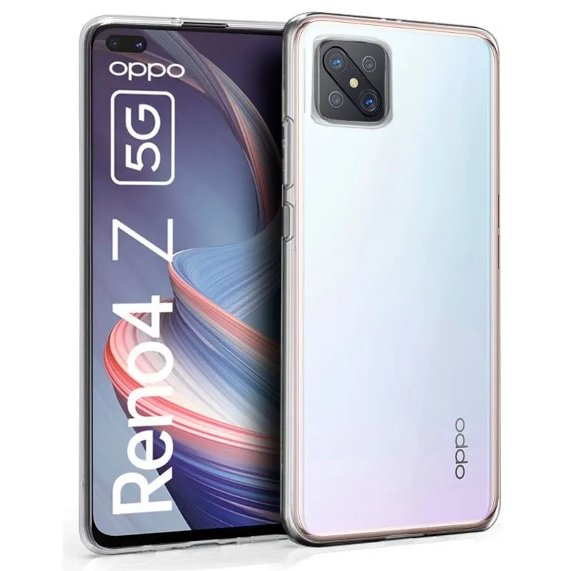 Fantastica custodia in silicone trasparente per Oppo Reno 4Z