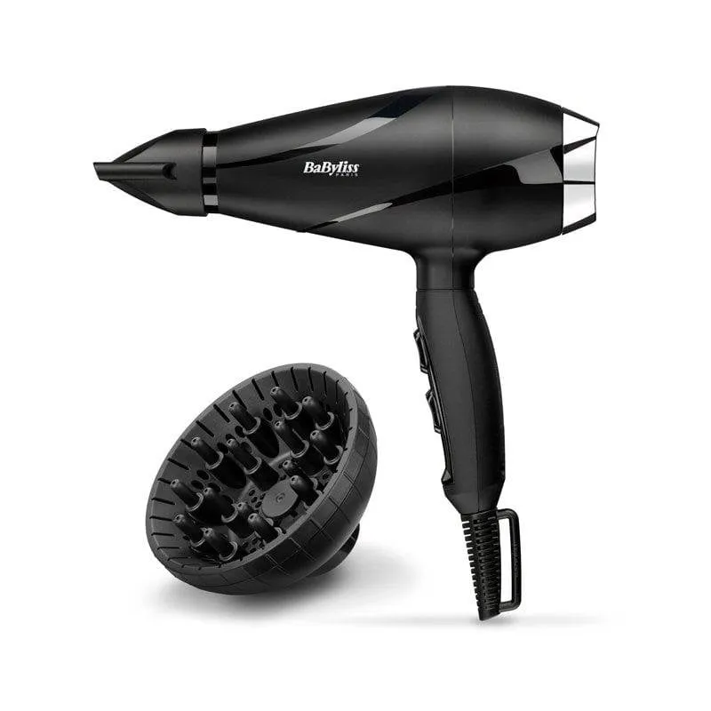 Phon Professionale Ionico BaByliss Shine Pro 2200W 2 Temperature 2 Velocità Diffusore Nero