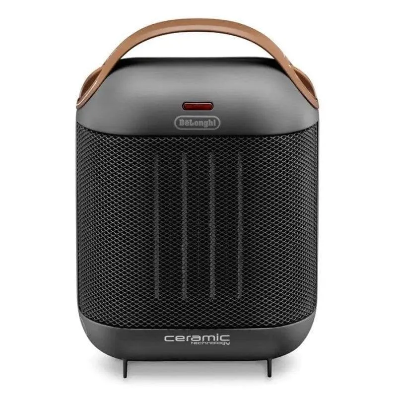 Riscaldatore ceramico DeLonghi HFX30C18.AG 1800W portatile doppio isolamento