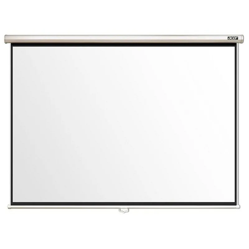 Acer M87-S01MW Schermo per proiezione manuale 174x174 87" Bianco opaco