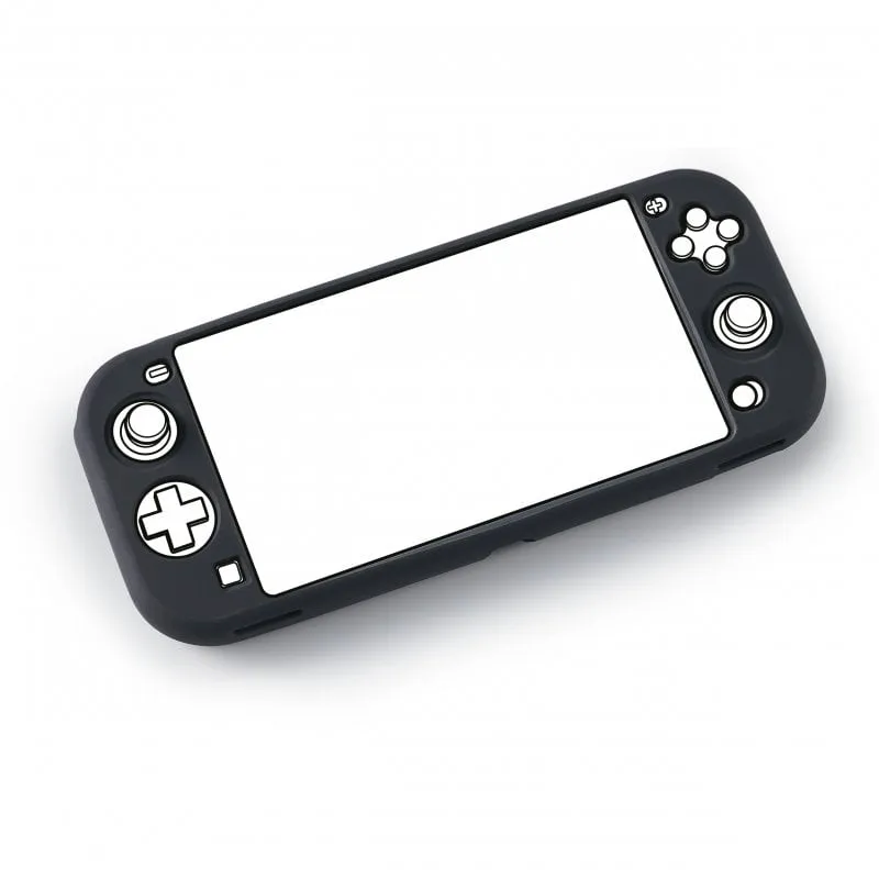 Custodia in silicone nera BigBen per Nintendo Switch Lite