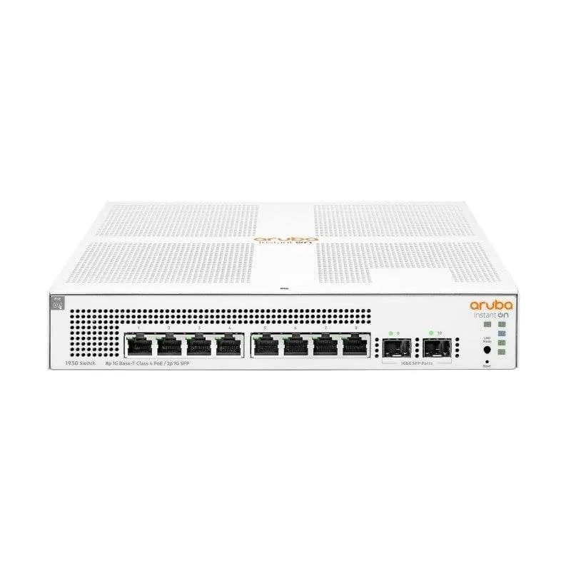Switch HPE Instant On 1930 8G Class4 PoE 2SFP 124W