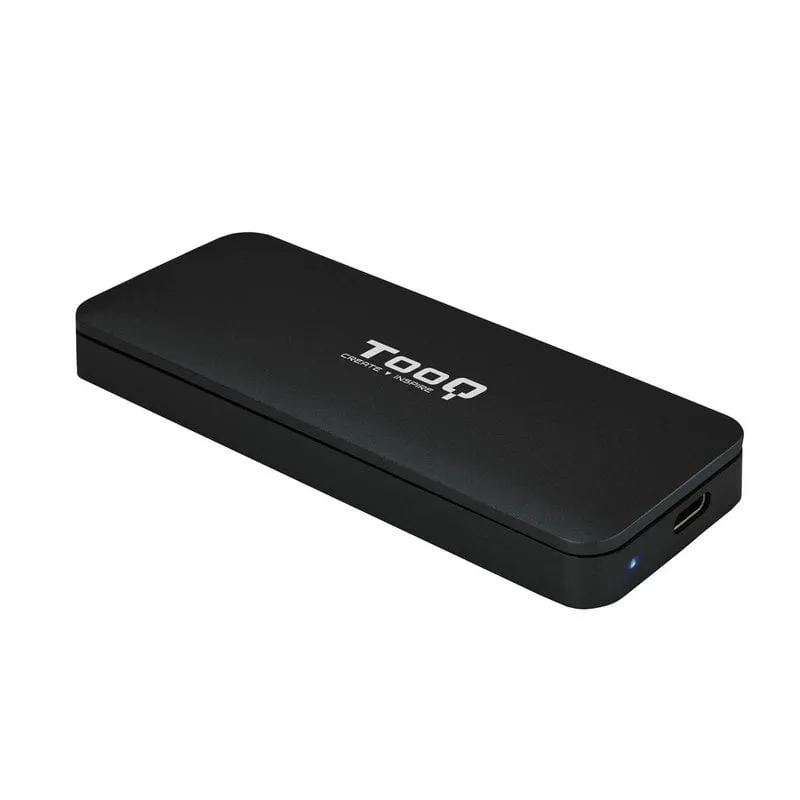 TooQ Custodia esterna TQE-2280B per SSD M.2 NVMe PCIe su USB-C 3.1