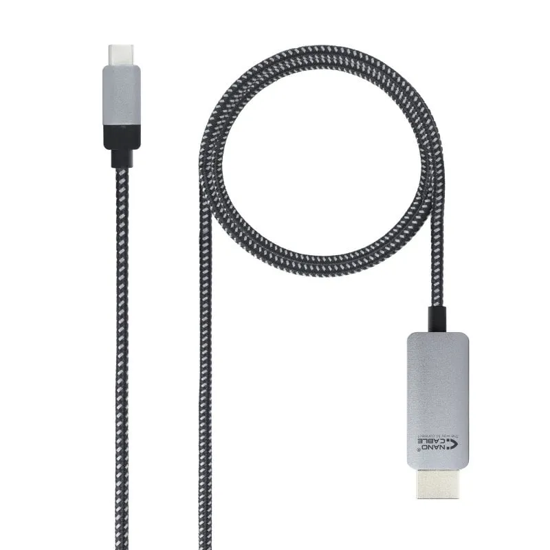 Cavo convertitore Nanocable USB Type-C a HDMI maschio/maschio 3 m nero