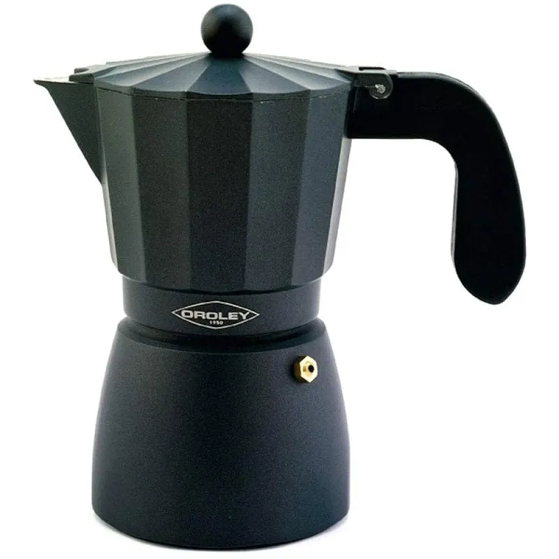 Caffettiera italiana Oroley Touareg in alluminio 6 tazze