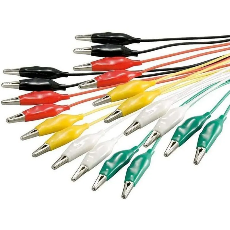 Cavi di misurazione Goobay 0,50 m Multicolor 10 unità