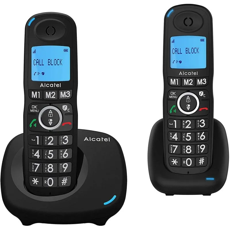 Telefoni cordless DECT Alcatel XL535 Duo Pack 2 neri