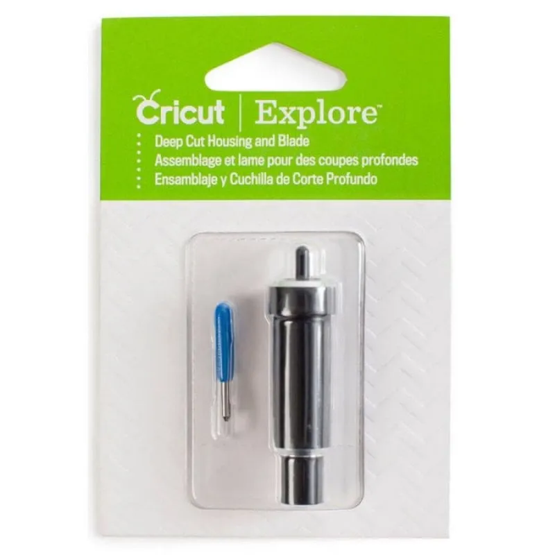Lama di ricambio per taglio profondo del kit Cricut + adattatore