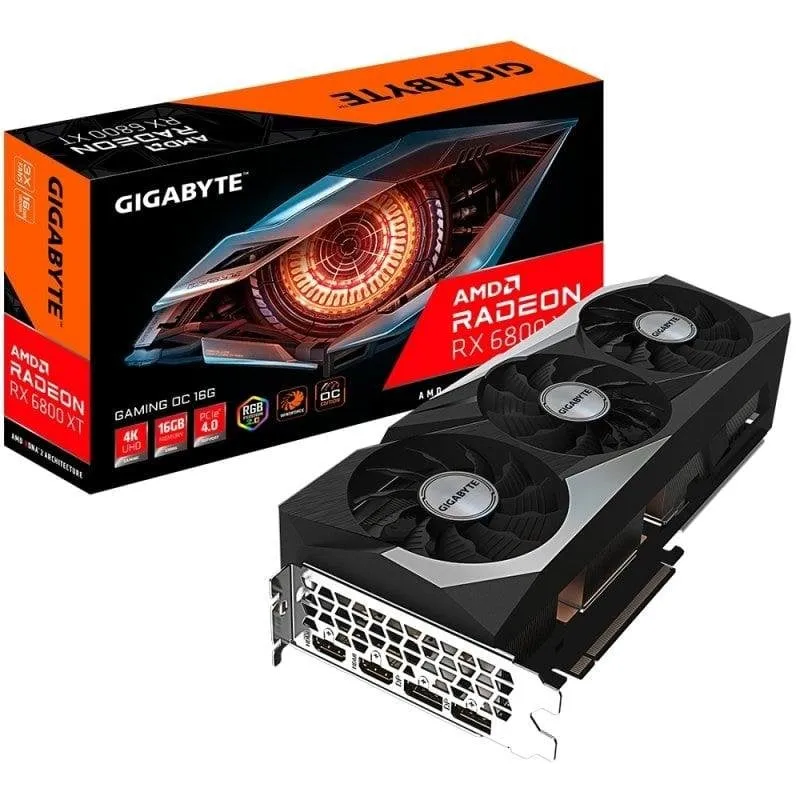 Scheda Grafica Gigabyte Radeon RX 6800 XT GAMING OC 16GB GDDR6