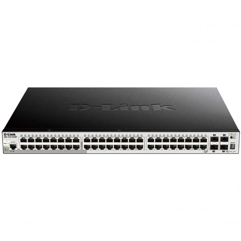 Switch PoE D-Link DGS-1210-52MP 48 porte Gigabit + 4 porte SFP