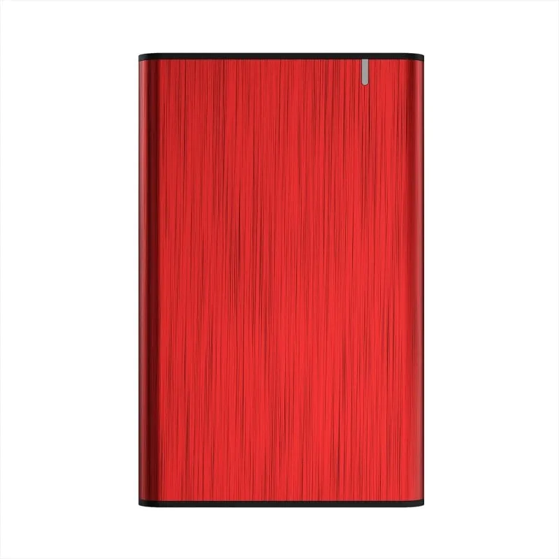 Custodia per disco rigido esterno Aisens 2.5" SATA USB 3.0 Rosso