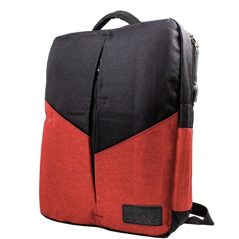 Zaino Cool Portland Nero/Rosso per Laptop fino a 16"