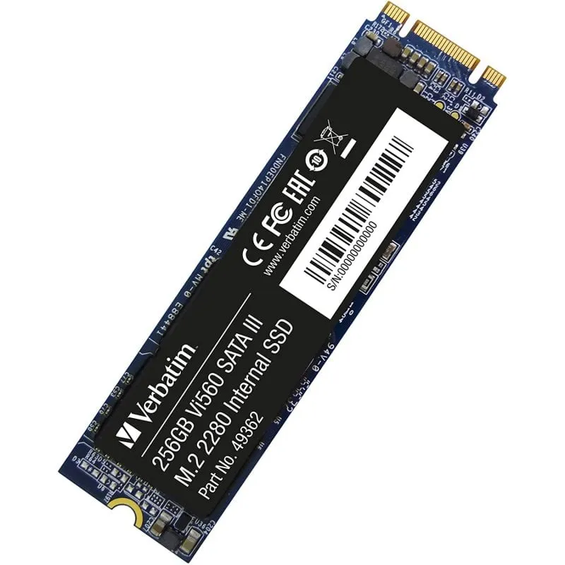 Verbatim Vi560 S3 M.2 SSD 256 GB