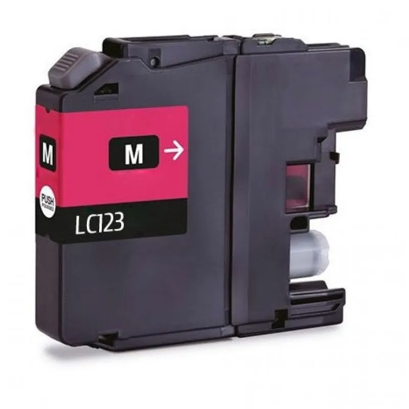 Cartuccia d'inchiostro Inkpro compatibile con Brother LC123XL Magenta