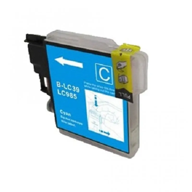 Cartuccia d'inchiostro Inkpro compatibile con Brother LC985XL ciano