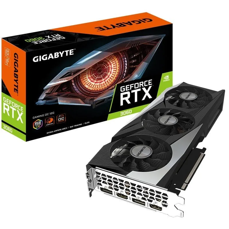 Gigabyte GeForce RTX 3060 GAMING OC 12GB GDDR6