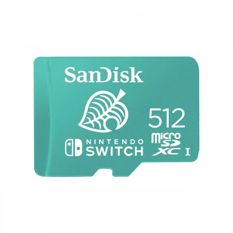 Sandisk MicroSDXC 512GB UHS-1 per Nintendo Switch Verde