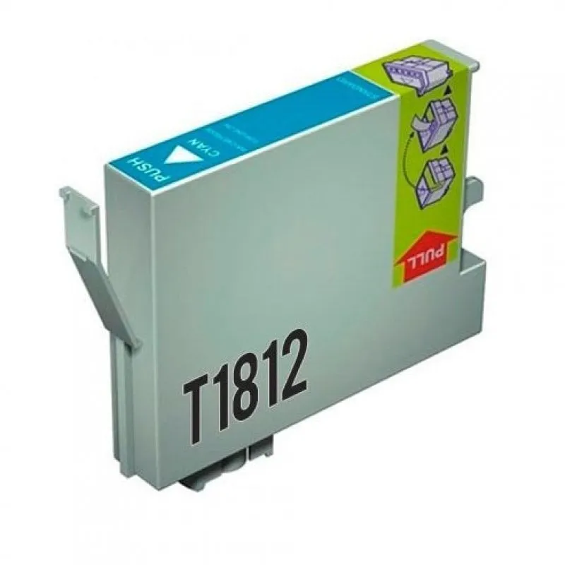 Cartuccia d'inchiostro Inkpro compatibile con Epson T1812XL ciano