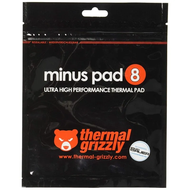 Pad termico Grizzly Minus Pad 8 Pad termico 30x30mm