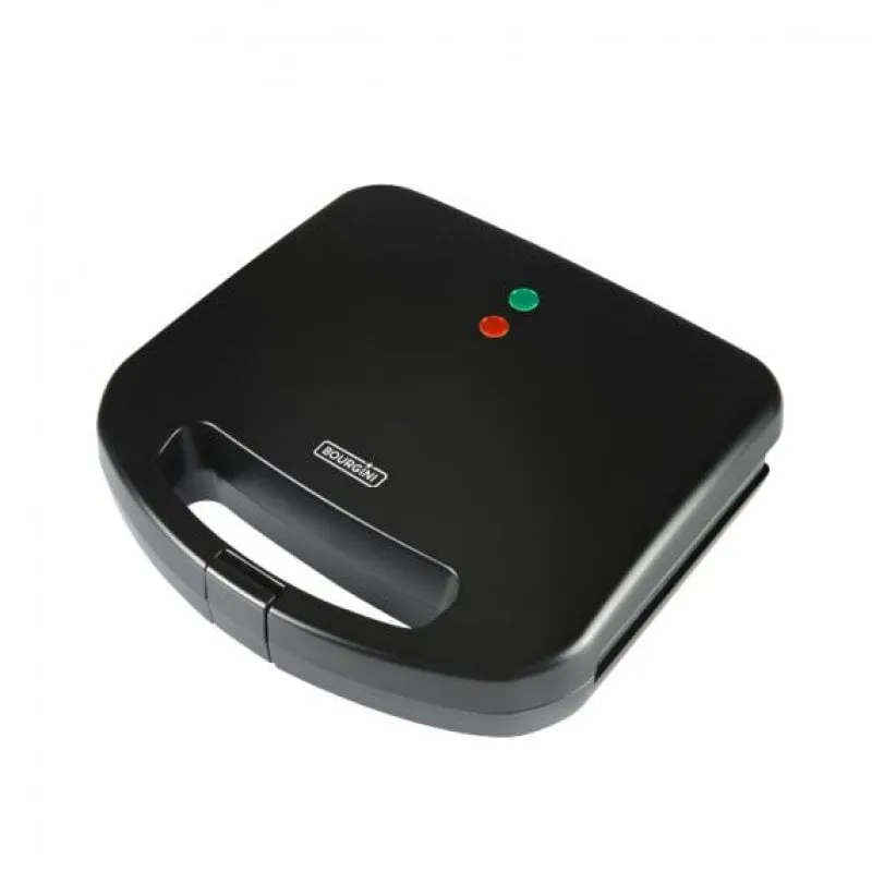 Macchina per sandwich Bourgini XXL 800W Nera