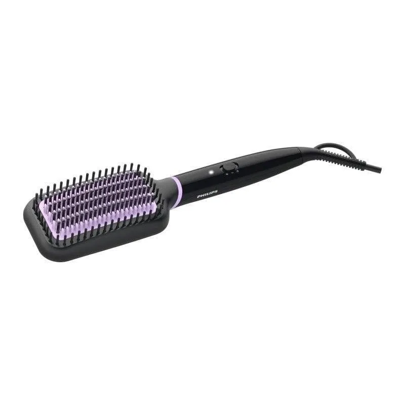 Spazzola Lisciante Philips StyleCare Essential BHH880 Ceramica Turmalina 2 Temperature 50s Viola