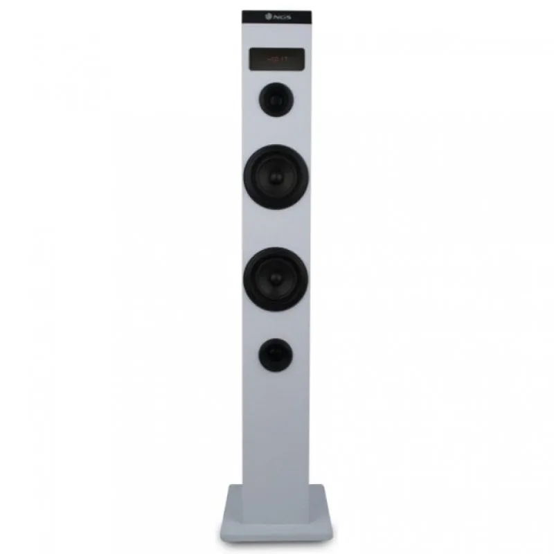 Torre sonora Bluetooth NGS Sky Charm 50W bianca