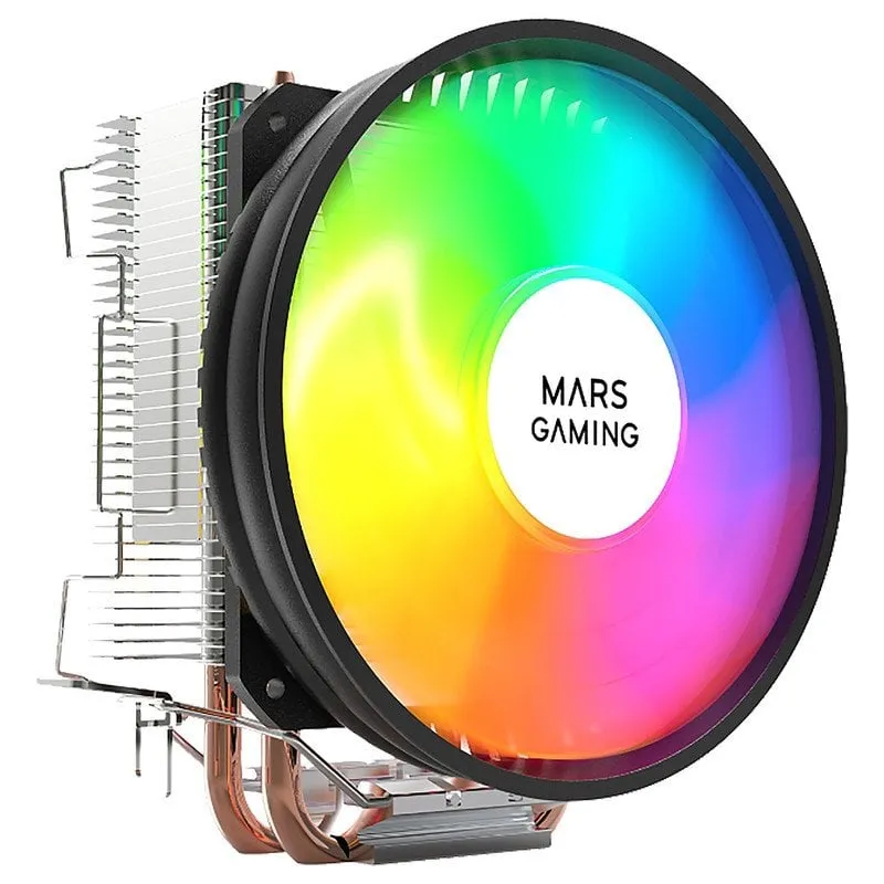 Ventola CPU Mars Gaming MCPUARGB RGB fino a 130 W TDP