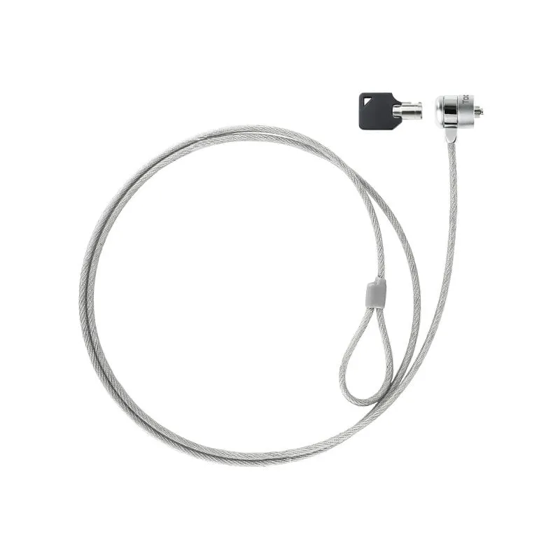 Cavo di sicurezza Tooq con chiave 1,5 m