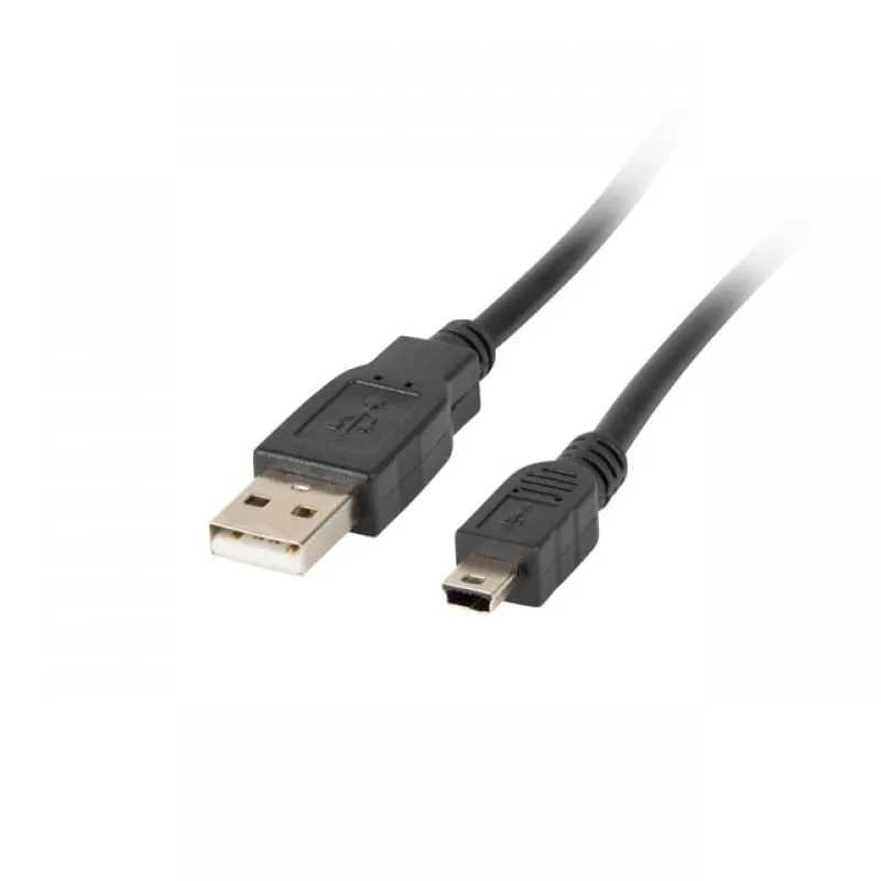 Cavo Lanberg Mini USB a USB 2.0 maschio/maschio con ferrite 1,8 m nero