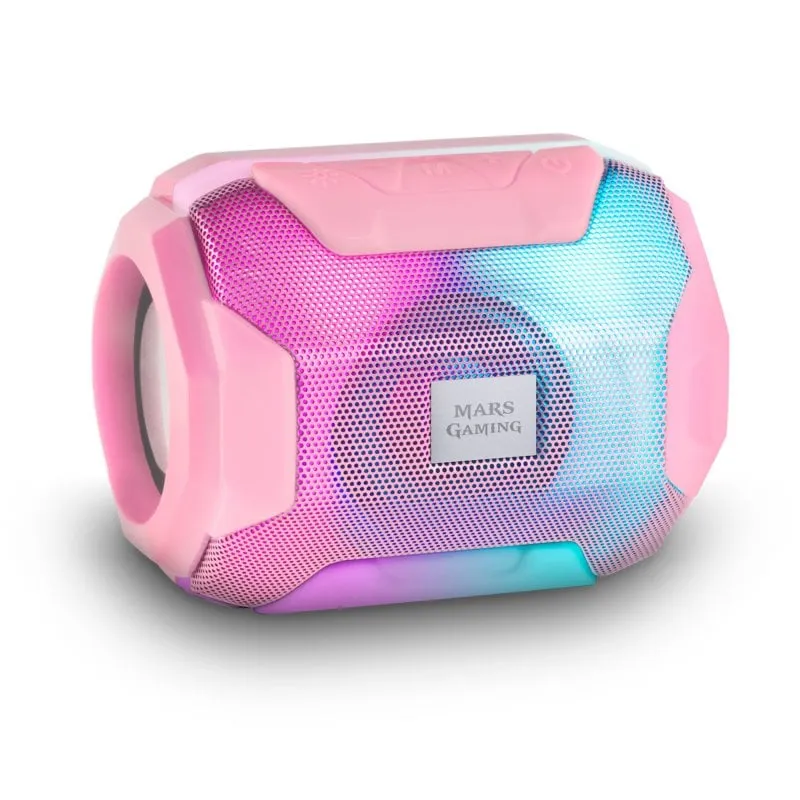 Altoparlante Bluetooth Mars Gaming MSBAX 10W Rosa
