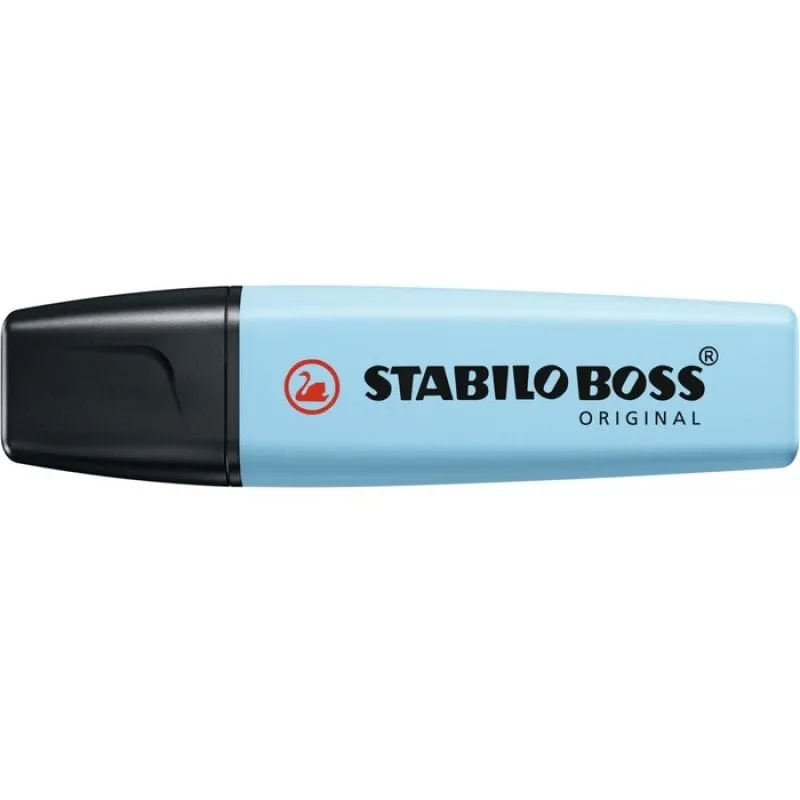 STABILO Boss Original Pastel evidenziatore 1 pz Punta smussata Blu
