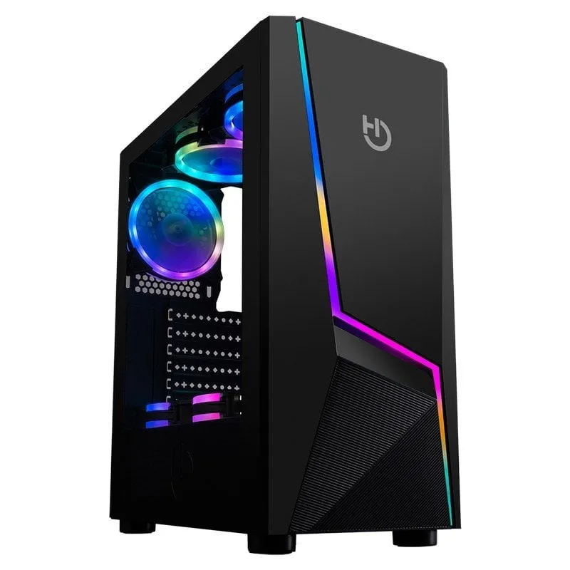 Hiditec V20 PRO ARGB Vetro temperato USB 3.0