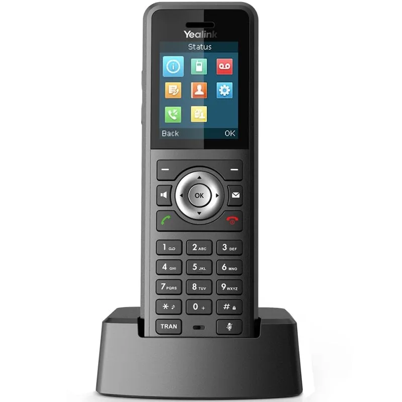 Telefono cordless Yealink W59R Nero