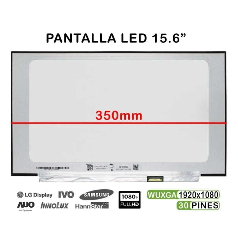 Schermo LED da 15,6" per laptop Lenovo V155-15API 1920X1080 IPS