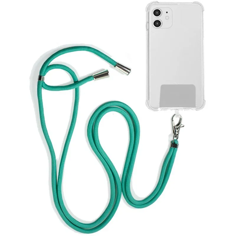 Lanyard universale da appendere verde menta freddo con tessera per smartphone
