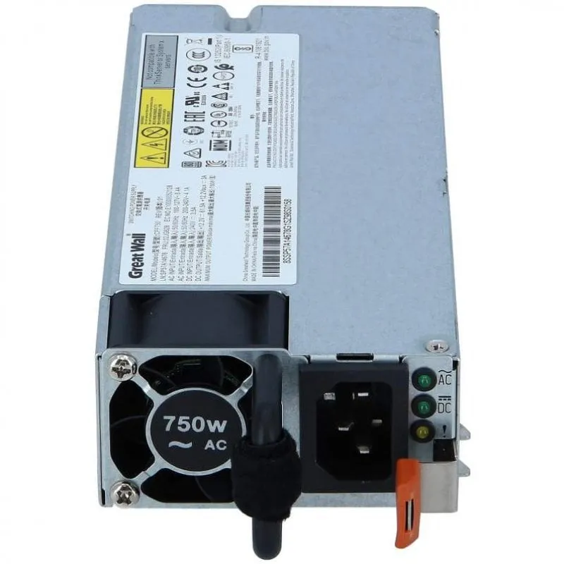 Lenovo ThinkSystem 7N67A00883 750W 80 Plus Platino