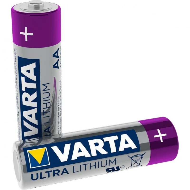 Varta Ultra Lithium, Batteria al litio, AA, Mignon, FR14505, Blister da 2