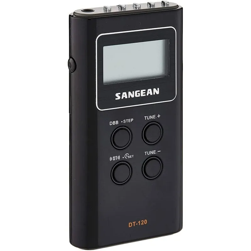 Radio portatile Sangean DT-120 nera