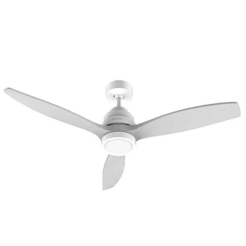 Ventilatore da soffitto Cecotec EnergySilence Aero 5200 White Design LED 40W 52" 3 Pale 6 Velocità Telecomando