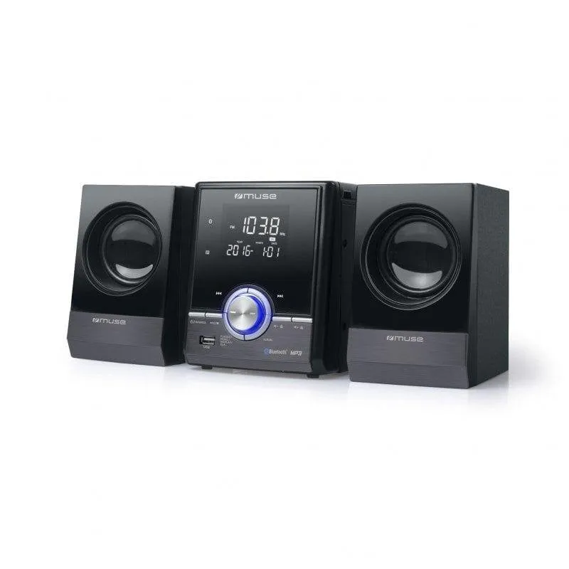 Micro Sistema Muse M-38 BT 20W RMS Bluetooth USB Radio FM